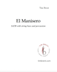 El Manisero SATB choral sheet music cover